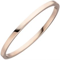 Damen Ring, schmal 333 Gold Rotgold Rotgoldring