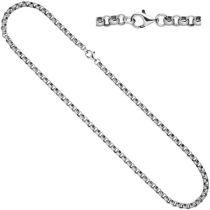 Erbskette 925 Sterling Silber 4,5 mm 45 cm Silberkette Karabiner