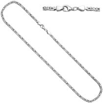 Königskette 925 Sterling Silber 3,1 mm 55 cm Kette Halskette Silberkette