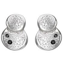 Ohrstecker 925 Sterling Silber 4 Zirkonia Ohrringe Silberohrringe