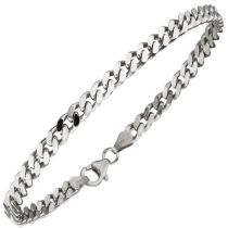 Panzerarmband 925 Sterling Silber 21 cm Armband Silberarmband