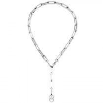 Y-Collier Halskette Edelstahl 55 cm