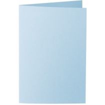 Karte / Kuvert C6, B6, A4, A5, Din lang Farbe: pastellblau