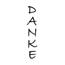 Stempel "Danke"