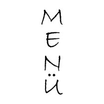 Stempel "Menü"