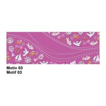 Transparentpapier Glory brombeere MOTIV 3 - 5 Blatt mit Banderole