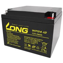 Bleiakku KUNG LONG "WP24-12", VdS, 12V, 24Ah, 166x175x125mm