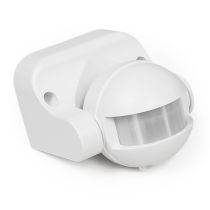 IR Bewegungsmelder McShine "LX-119", 180°, 1.200W, IP44, weiß, LED geeignet