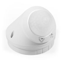 IR Bewegungsmelder McShine "LX-2736", 360°, max. 800W, weiß, LED geeignet, IP65