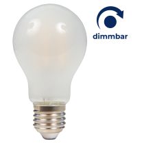 LED Filament Glühlampe McShine "Filed", E27, 6W, 670 lm, warmweiß, dimmbar, matt