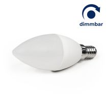 LED Kerzenlampe McShine, E14, 7W, 520lm, 160°, 4000K, neutralweiß, dimmbar