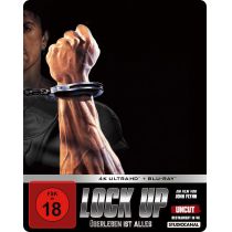 Lock up - Überleben ist alles / Limited SteelBook Edition / Uncut (4K Ultra HD + Blu-ray 2D)