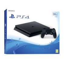 PS4 - Konsole Jet Black 500GB