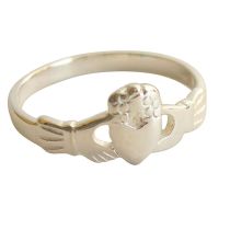 Gemshine - Damen - Ring - 925 Silber - Claddagh, Ringgröße:55 (17.5)