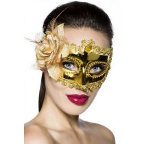 Maske,gold