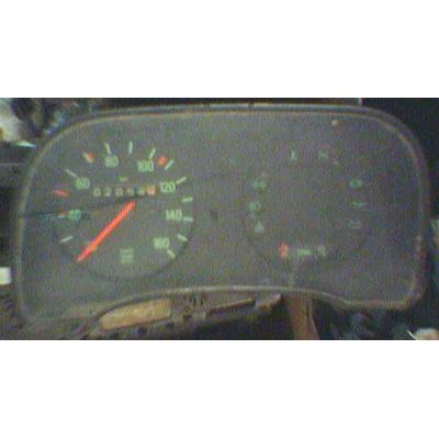 Armaturen Einsatz Audi 50 / VW Polo / Derby * 86 Display grün 160 km/h / Tacho / Tank Anzeige / Temperatur WL | MAV - [ 4663 ]