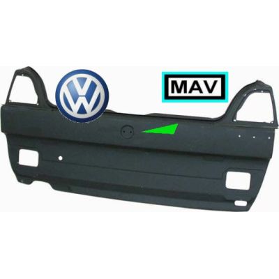 NEU + Heckblech VW Golf 2  19 .2  - ( 9.87 - 8.91 ) - Reparaturblech / Karosserieteil 191813301 D E H MF | MAV - 28707 MF / EAN:5410909076177