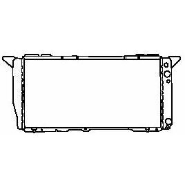 NEU + Kühler Audi 80 / 90 / Coupe 89 1.6 / 1.6D / 1.9 / 2.0 - VAG / VW / Audi 9.80 - 8.88 - Kühlsystem Wasserk | MAV - [ 2260 ]