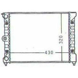 NEU + Kühler VW Golf 2 / Jetta 2 19 1.05 / 1.3 - VAG / VW / Audi 9.83 - 8.91 - VW Passat / Santana 32B 1.3 / 1 | MAV - 11588 [ 19 ]