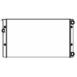 NEU + Kühler VW Golf 3 / Vento 1H0 1.6 / 1.8 / 1.9D / 2.0 - VAG / VW / Audi 9.91 - 8.97 - Kühlsystem Wasserküh | MAV - 44017