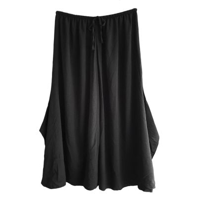 LAGENLOOK HOSE Rock schwarz große Größen DAMEN Mode | new-collection-24200-schwarz