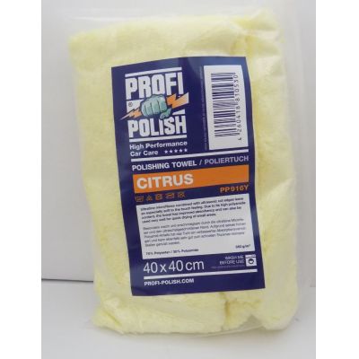 ProfiPolish Citrus Towel Poliertuch 40 cm x 40 cm | PP916Y