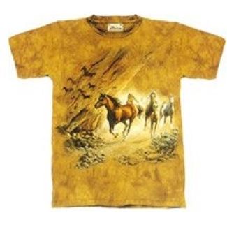 L - T-Shirt Kinder Pferd: Sacred Passage (The Mountain) | 15-1518