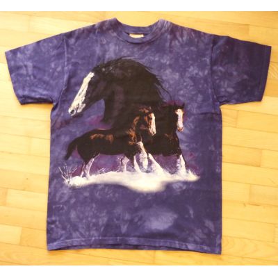 L - T-Shirt Pferd: Snow Kings, 2. Wahl (The Mountain) | 10-1519_B