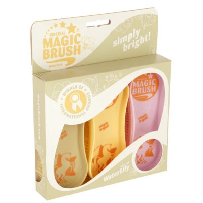 Magic Brush Pferdebürsten 3er Set WaterLily | 328314-03