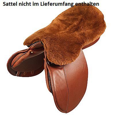 Sattelbezug aus echtem Lammfell | 207-020-55