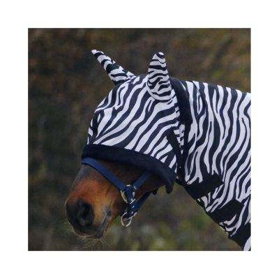 Waldhausen Fliegenmaske Zebra mit Ohren, WB | 63130-52