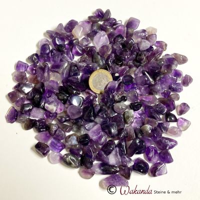 Amethyst Mini-Trommelsteine zum Reinigen/Entladen, 500 g | 321-1701