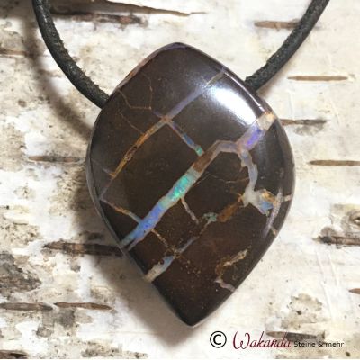 Boulder-Opal Anhänger seitlich gebohrt | 143-1906