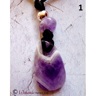 Kette 2 - Kraftstein-Kette Amethyst - Versöhnung | 153-1124