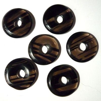 Nr. 2 - Donut Lamellen-Obsidian, 30 mm | 146-1505