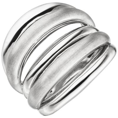 50 - Damen Ring mehrreihig 925 Sterling Silber | 52429 / EAN:4053258510230