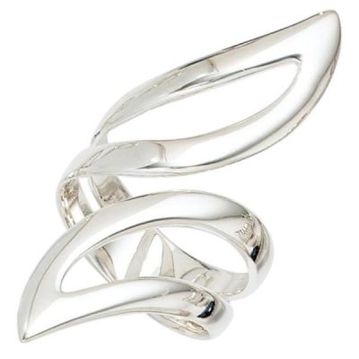 50 - Damen Ring offen breit 925 Sterling Silber | 35289 / EAN:4053258098813