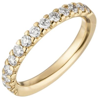 54 - Damen Ring 585 Gold Gelbgold 14 Diamanten 0,56ct. | 51774 / EAN:4053258461044