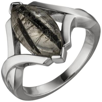 56 - Damen Ring 925 Sterling Silber 1 Turmalinquarz | 51902 / EAN:4053258457245