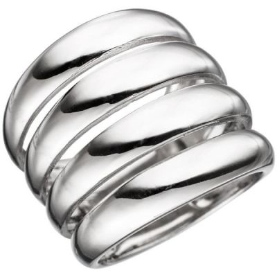 56 - Damen Ring ca. 21 mm breit, 925 Sterling Silber | 45383 / EAN:4053258297964