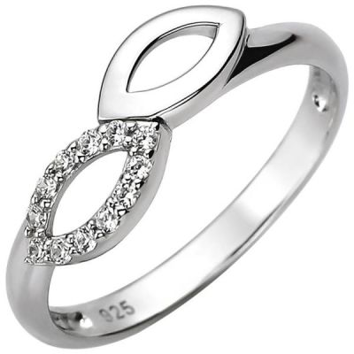 64 - Damen Ring 925 Sterling Silber, 12 Zirkonia | 52672 / EAN:4053258501993