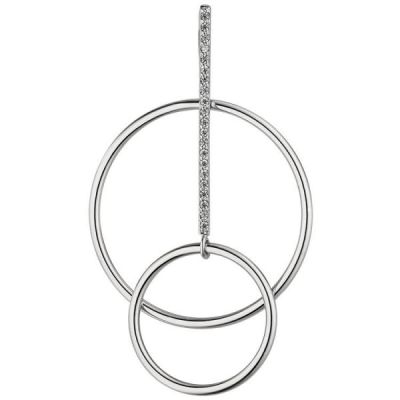 Anhänger 925 Sterling Silber 21 Zirkonia Silberanhänger | 51158 / EAN:4053258365489