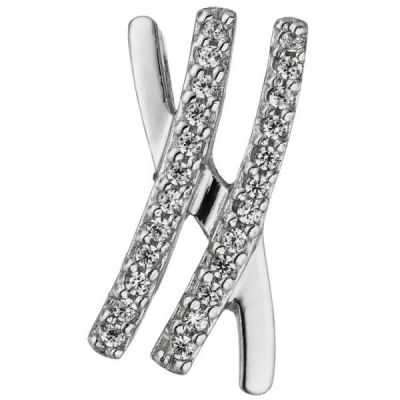 Anhänger 925 Sterling Silber 24 Zirkonia Silberanhänger | 51149 / EAN:4053258365427