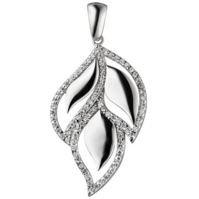 Anhänger 925 Sterling Silber 81 Zirkonia Silberanhänger | 52408 / EAN:4053258508770