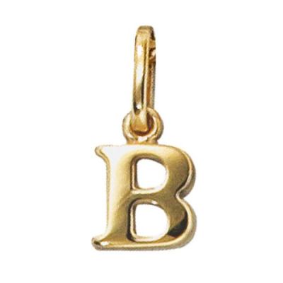 Anhänger Buchstabe B 333 Gold Gelbgold Buchstabenanhänger | 30800 / EAN:4053258083543