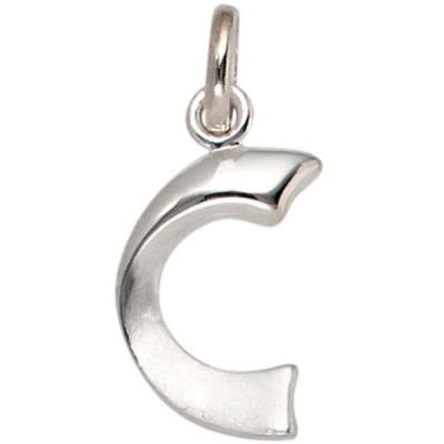 Anhänger Buchstabe C 925 Sterling Silber matt Buchstabenanhänger | 40000 / EAN:4053258210505