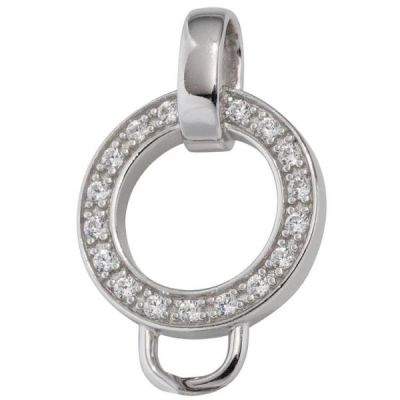 Anhänger Carrier Träger für Charms 925 Sterling Silber mit Zirkonia | 45126 / EAN:4053258294642