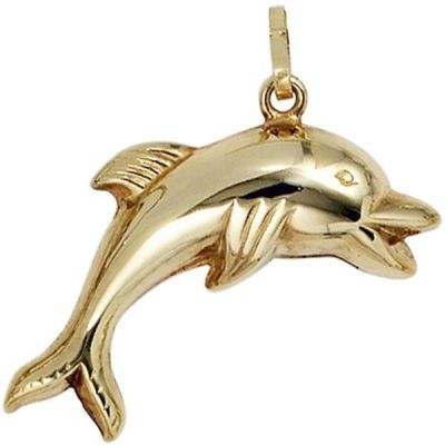 Anhänger Delfin 333 Gold Gelbgold Delfin Anhänger | 39595 / EAN:4053258202999