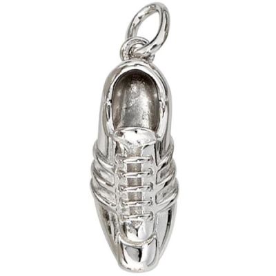 Anhänger Fußball Fußballschuh 925 Sterling Silber rhodiniert | 36529 / EAN:4053258087015