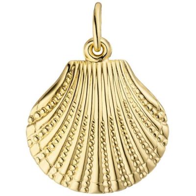 Anhänger Muschel 333 Gold Gelbgold Goldanhänger | 50415 / EAN:4053258355176